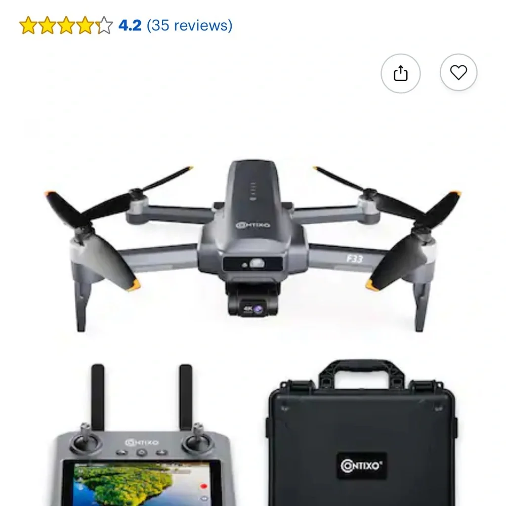 Contixo F33 Vortex Drone with Gimbal Camera
